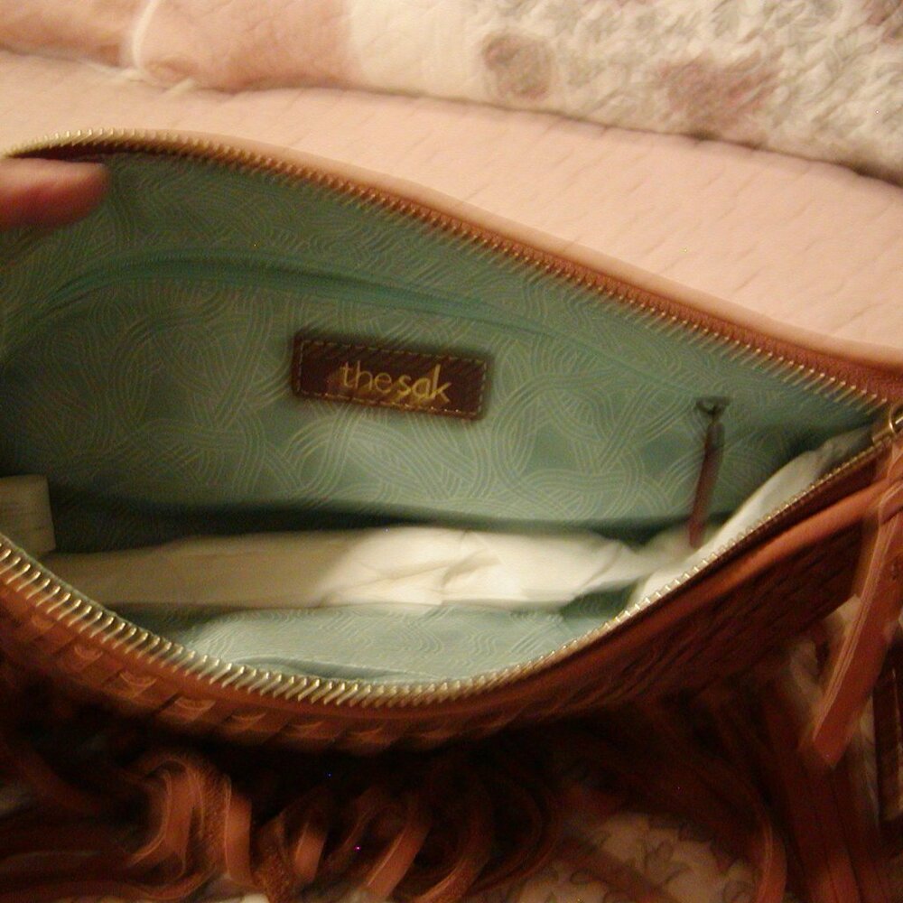 The Sak leather fringe purse. - Picture 6 of 6